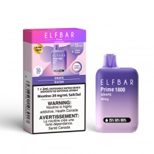 ELFBAR Prime 1800 Grape 20mg